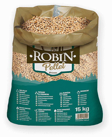 worek pelletu opałowego Robin do kupienia w Zwoleniu lub sklepie internetowym